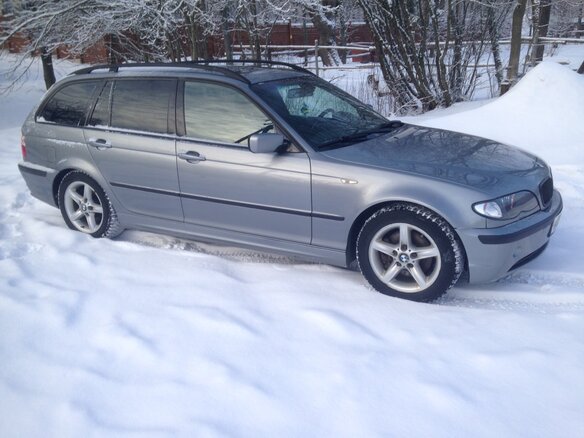 2004 BMW 3 серии 320d IV (E46) Рестайлинг, серый - вид 3
