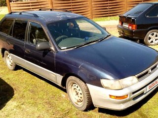 1996 Toyota Sprinter VII (E100), синий, 280000 рублей, вид 2