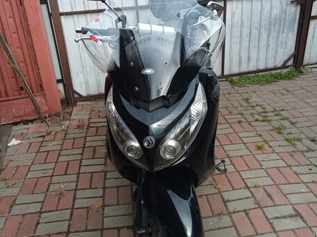 2014 Sym Maxsym 400, чёрный, 379928 рублей, вид 2