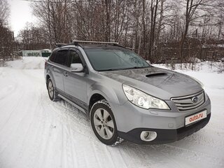 2010 Subaru Outback IV, серебристый, 1200000 рублей, вид 2