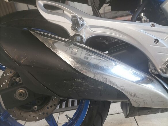 2009 Suzuki SFV 650 Gladius, синий, 400000 рублей - вид 14