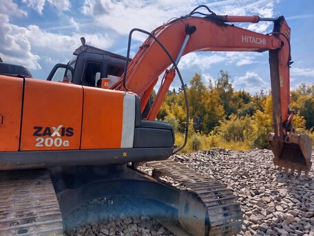2012 Hitachi ZX200, красный, 3490000 рублей, вид 5