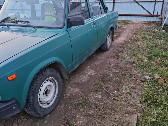 2005 Lada (ВАЗ) 2107, зелёный, 165000 рублей - вид 1