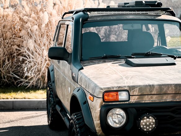2007 Lada (ВАЗ) 2121 (4x4) I Рестайлинг, коричневый, 1090000 рублей - вид 13