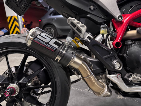2014 Ducati Hypermotard, красный, 780000 рублей, вид 2