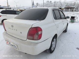 2002 Toyota Platz, белый, 465000 рублей, вид 4