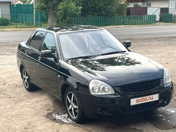 2009 Lada (ВАЗ) Priora I, чёрный, 500000 рублей - вид 2