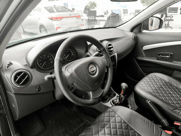 2014 Nissan Almera III (G15), чёрный, 750000 рублей - вид 15
