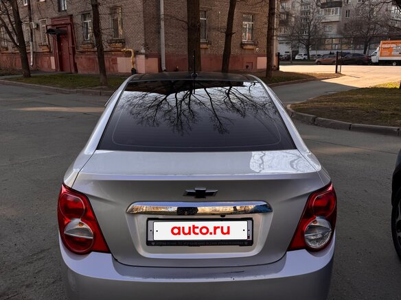 2012 Chevrolet Aveo II, серый, 679000 рублей - вид 4