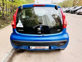 2010 Peugeot 107 I Рестайлинг, синий, 490000 рублей, вид 5