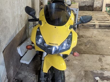 2002 Honda CBR 954RR Fireblade, жёлтый, 460000 рублей, вид 1