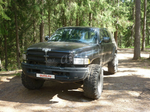 1995 Dodge RAM, чёрный