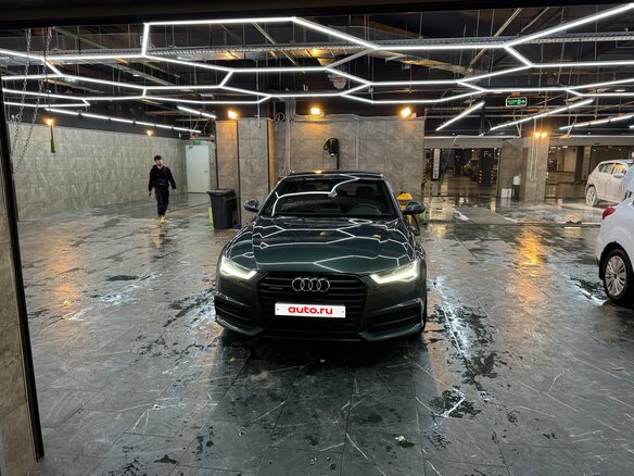 2017 Audi A6 IV (C7) Рестайлинг, зелёный, 2600000 рублей