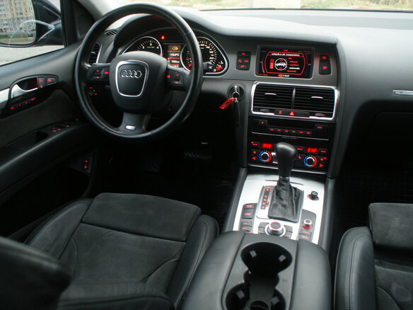2007 Audi Q7 I (4L), чёрный - вид 3