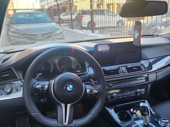 2013 BMW 5 серии 528i xDrive VI (F10/F11/F07) Рестайлинг, чёрный, 2100000 рублей - вид 7