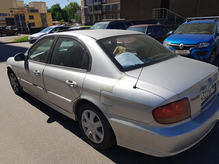 2002 Hyundai Sonata IV (EF) Рестайлинг, серый, 575555 рублей, вид 5