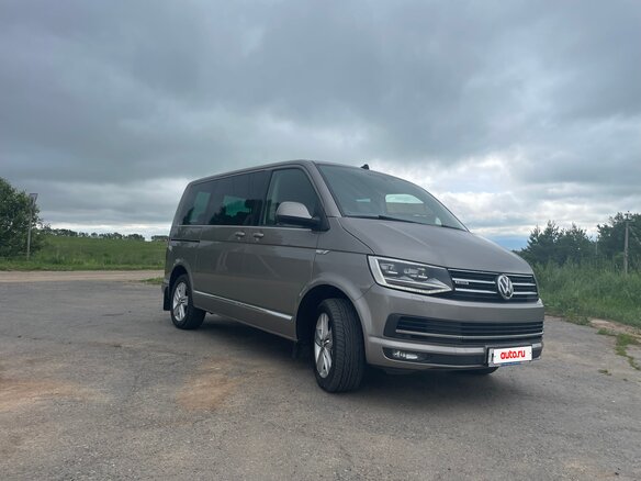 2018 Volkswagen Multivan T6, бежевый, 3850000 рублей - вид 1