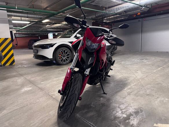 2014 Ducati Hypermotard, красный, 780000 рублей - вид 5