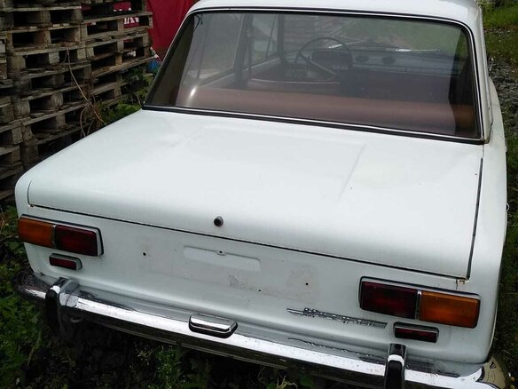 1971 Lada (ВАЗ) 2101, белый, 100000 рублей
