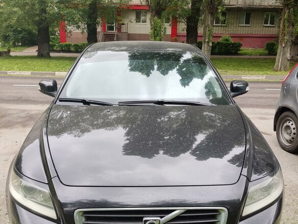 2008 Volvo S40 II Рестайлинг, чёрный, 550000 рублей