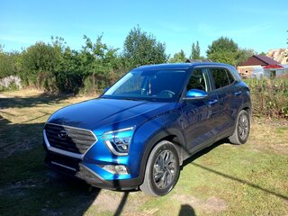 2022 Hyundai Creta II, синий, 3100000 рублей, вид 1