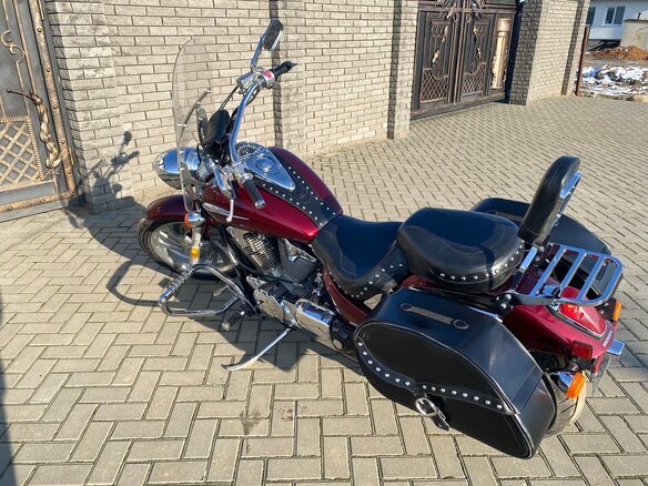 2006 Honda VTX 1300, красный, 580000 рублей - вид 4