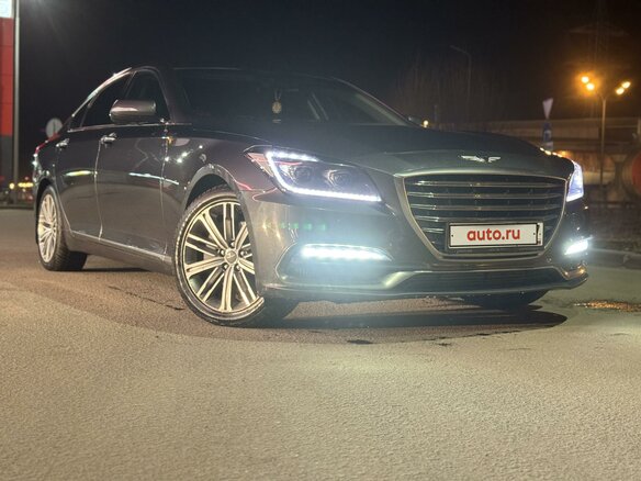 2017 Genesis G80 I, серый, 2600000 рублей - вид 17