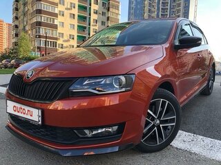 2018 Skoda Rapid I Рестайлинг, красный, 1720000 рублей, вид 1