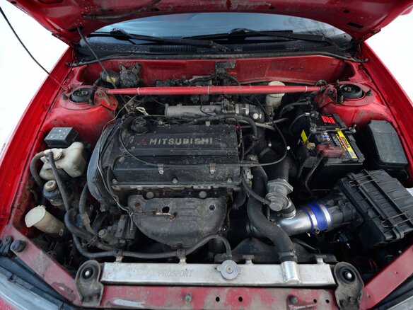 2000 Mitsubishi Lancer Evolution VI, красный - вид 3