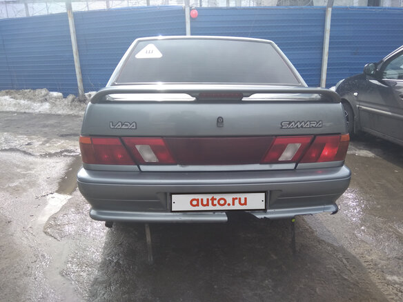2010 Lada (ВАЗ) 2115, серый - вид 2