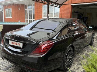 2015 Mercedes-Benz S-Класс 500 VI (W222, C217), чёрный, 5000000 рублей, вид 4