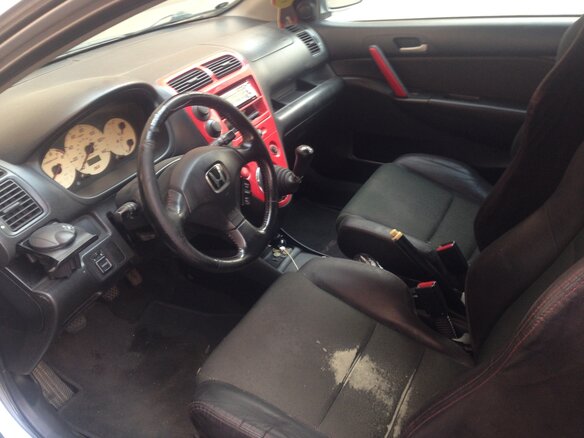 2002 Honda Civic Type S VII, серебристый - вид 3