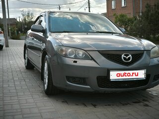 2008 Mazda 3 I (BK) Рестайлинг, серый, 690000 рублей, вид 4