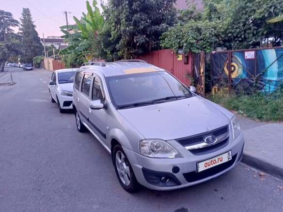 2013 Lada (ВАЗ) Largus I, серебристый - вид 3
