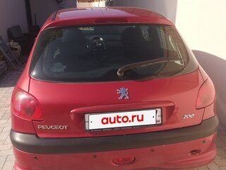 2007 Peugeot 206, красный, 390000 рублей, вид 2