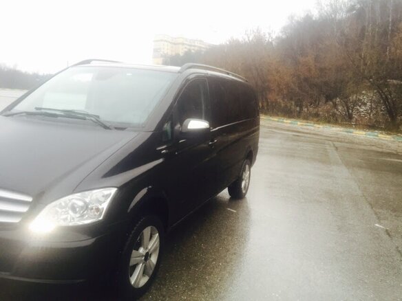 2012 Mercedes-Benz Viano L3 I (W639) Рестайлинг, чёрный - вид 6