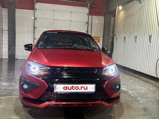 2018 Lada (ВАЗ) Kalina II, красный, 580000 рублей, вид 1