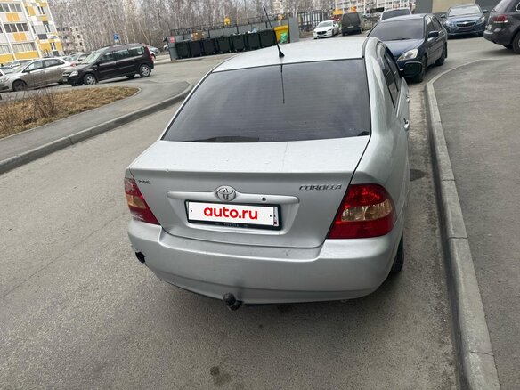 2003 Toyota Corolla IX (E120, E130), серый, 550000 рублей - вид 2