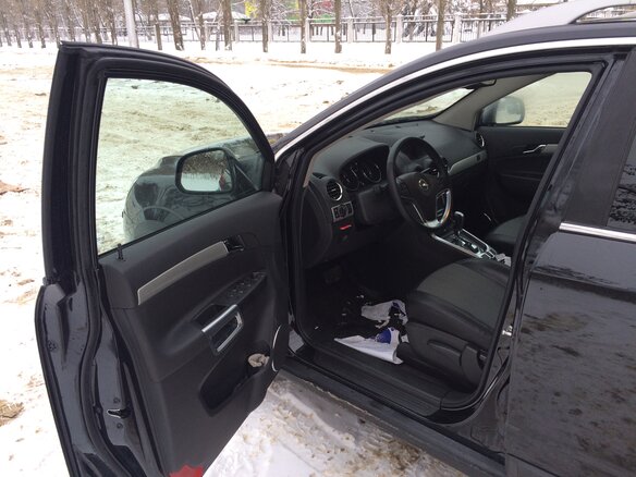 2013 Opel Antara I Рестайлинг, чёрный - вид 9