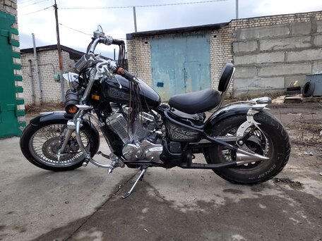 2003 Honda Shadow 600, чёрный, 290000 рублей, вид 1