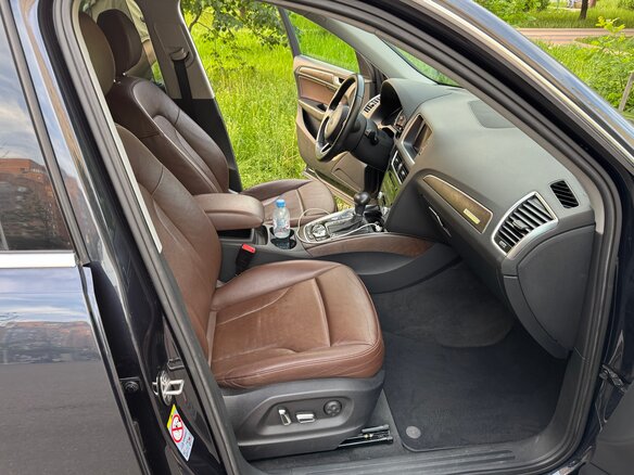 2014 Audi Q5 I (8R) Рестайлинг, синий, 3100000 рублей - вид 11