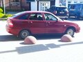 2008 Lada (ВАЗ) Priora I, красный, 330000 рублей