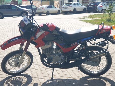2005 Jawa 350 Tramp, красный, 490000 рублей, вид 3
