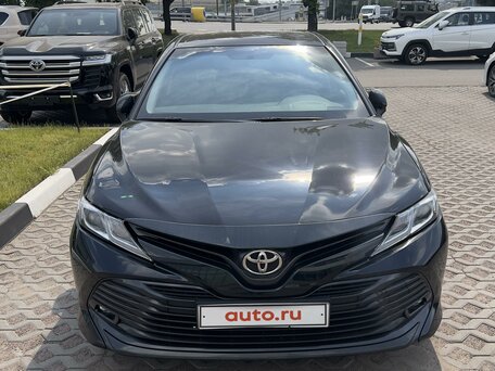 2019 Toyota Camry VIII (XV70), чёрный, 2350000 рублей, вид 1