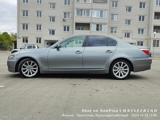 2008 BMW 5 серии 525i V (E60/E61) Рестайлинг, серый, 1430000 рублей, вид 5