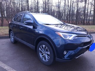 2017 Toyota RAV4 IV (XA40) Рестайлинг, синий, 2900000 рублей, вид 2