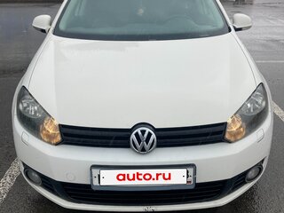 2009 Volkswagen Golf VI, белый, 1000000 рублей, вид 1