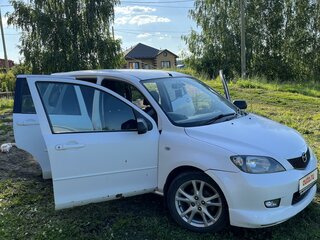 2003 Mazda Demio II (DY), белый, 320000 рублей, вид 3