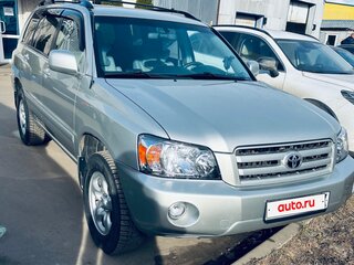 2005 Toyota Highlander I (XU20) Рестайлинг, серебристый, 1500000 рублей, вид 3