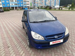 2010 Hyundai Getz I Рестайлинг, синий, 440000 рублей, вид 3